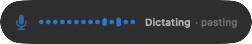 Floating waveform overlay