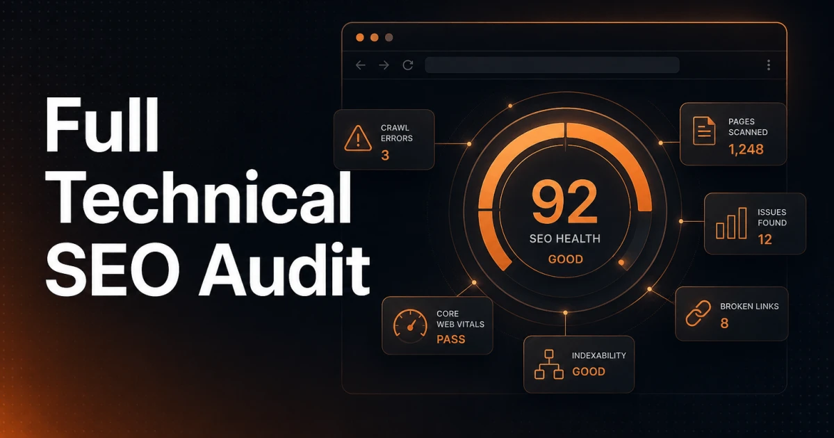 A Full Technical SEO Audit in Your Browser, No Account Required