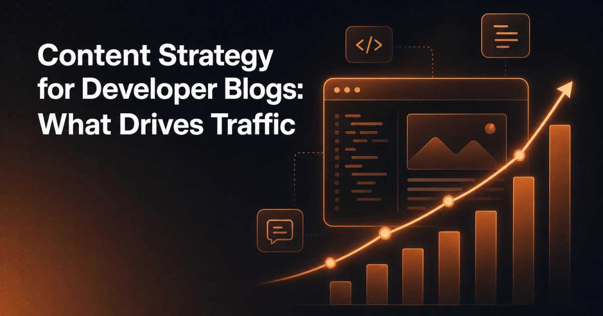 Content Strategy for Developer Blogs: What Actually Drives Traffic