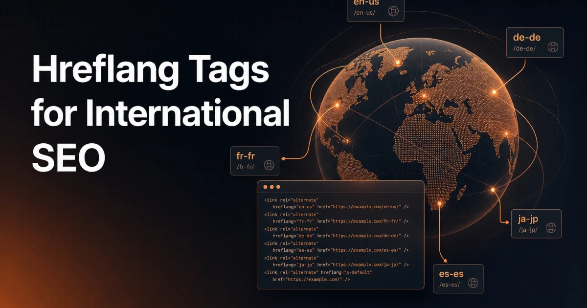 How to use hreflang tags for international SEO