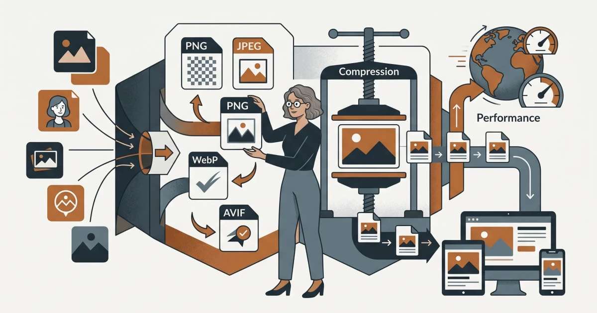 Image Optimization for the Web: Formats, Compression, and Performance