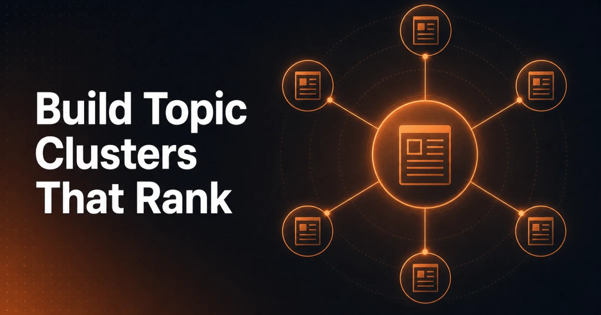 Internal Linking Strategy: How to Build Topic Clusters That Rank