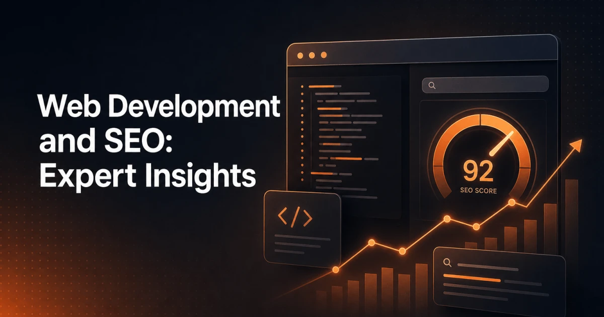 Web Development and SEO: Expert insights for professionals